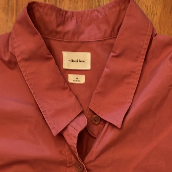 Aritzia AritIa Oversized Shirt - Size XS - - Picture 3 of 7